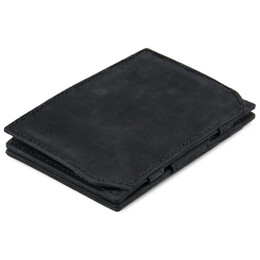 Garzini Essenziale Magic Coin Wallet Carbon Black