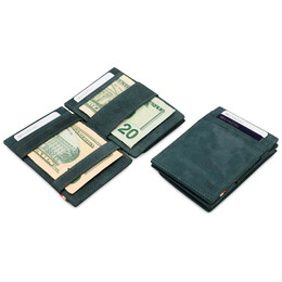 Garzini Essenziale Magic Coin Wallet Carbon Black