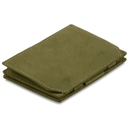 Garzini Essenziale Magic Coin Wallet Olive Green
