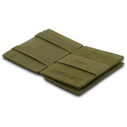 Garzini Essenziale Magic Coin Wallet Olive Green