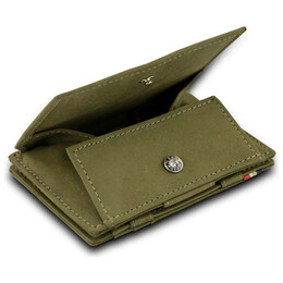 Garzini Essenziale Magic Coin Wallet Olive Green