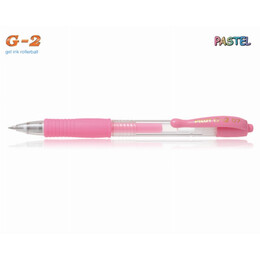 Pilot Στυλό G-2 0.7mm Ροζ Παστέλ