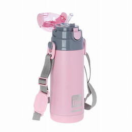 Ecolife Kids Thermos 400ml Ροζ 33-BO-3007