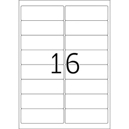 Ετικέτες TYPOTRUST 100 ΦΥΛΛΑ 99,1 Χ 33,9 mm (1600 ετικ)