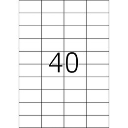 Ετικέτες TYPOTRUST 100 ΦΥΛΛΑ 52,5 Χ 29,7 mm (4000 ετικ)