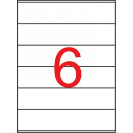 Ετικέτες TYPOTRUST 100 ΦΥΛΛΑ 210 Χ 47,81mm (600 ετικ)