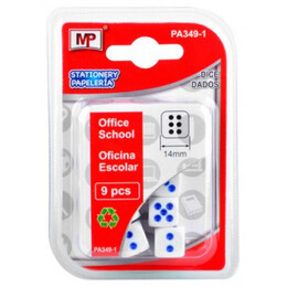 Ζάρια MP 14mm 9τμχ PA349-1
