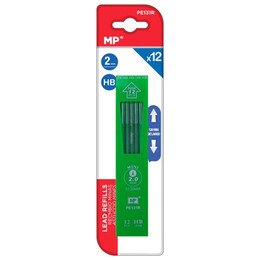 MP Ανταλλακτικές Μύτες Για Μηχανικό Μολύβι PE131R ΗΒ 2mm 12τμχ PE131R