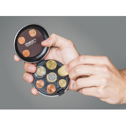 Ogon Θήκη κερμάτων / Euro Coin Dispenser Κόκκινο