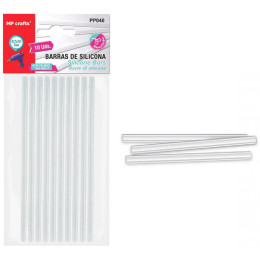 MP Μπάρες Σιλικόνης PP040 Για Θερμοπίστολο 7.1mm x 20cm 10τμχ PP040