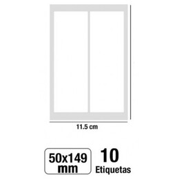 Αυτοκόλλητες Ετικέτες MP 50x149mm 10 Ετικέτες PN151-34