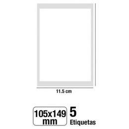 Αυτοκόλλητες Ετικέτες MP 105x149mm 5 Ετικέτες PN151-38