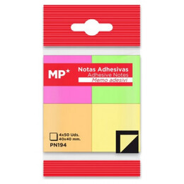 Σελιδοδείκτες Αυτοκόλλητοι MP 40x40mm 4x50τμχ PN194