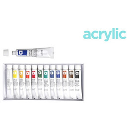 Ακρυλικά Χρώματα Artix 12ml ΣΕΤ 12τμχ PP173