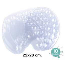 Παλέτα Ζωγραφικής MP Μιας Χρήσης Σετ 10τμχ PP402R