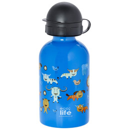 Ecolife Jungle Παιδικό Ανοξείδωτο Μπουκάλι 400ml 33-BO-1999