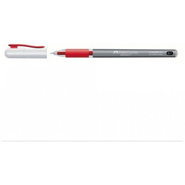 Στυλό Faber Castell "Speedx" 0.7mm Κόκκινο 546221