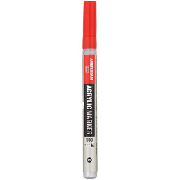 Μαρκαδόρος Ακρυλικός Talens 2mm Silver 800