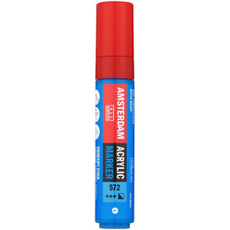 Μαρκαδόρος Ακρυλικός Talens 15mm Primary Cyan 572