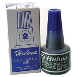 Μελάνι για Ταμπόν Huhua Μπλε 30 ml