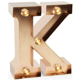 Διακοσμητικό Φωτάκι Legami Γράμμα K LELI0011