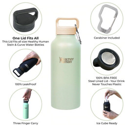 Healthy Human Ανοξείδωτο Stein Bottle 621ml Peppermint HH-SOB63