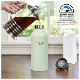 Healthy Human Ανοξείδωτο Stein Bottle 621ml Peppermint HH-SOB63