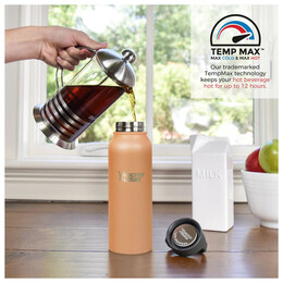 Healthy Human Ανοξείδωτο Stein Bottle 621ml Mocha HH-SOB62