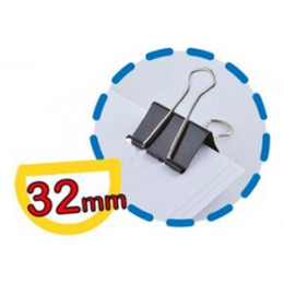 Πιάστρα κλιπ Χρωματιστή MP 32mm 6τμχ PA388