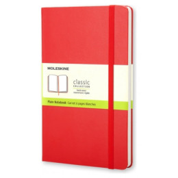 Moleskine Plain Notebook P red