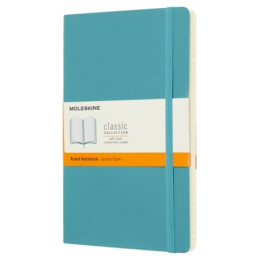 Moleskine Soft Ruled L Reef Blue