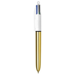 Στυλό Bic 4 Colours Ballpoint Shine Gold 1mm 964774