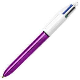 Στυλό Bic 4 Colours Ballpoint Shine Purple 1mm 310407