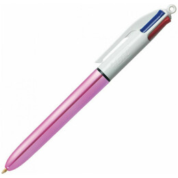 Στυλό Bic 4 Colours Ballpoint Shine Pink 1mm 951352