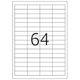 Ετικέτες Διόρθωσης Herma 48.3x16.9mm 25 Φύλλα 1600 Ετικέτες No 4226