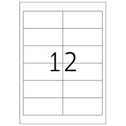 Ετικέτες Διόρθωσης Herma 96.5x42.3mm 25 Φύλλα 300 Ετικέτες No 4228