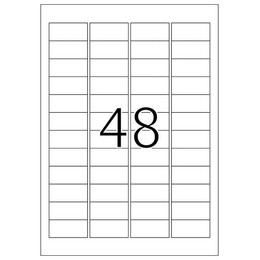 Ετικέτες Εξωτερικών Χώρων Herma 45.7x21.2mm 10 Φύλλα 480 Ετικέτες No 9531