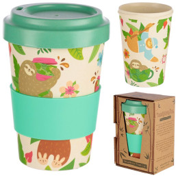 Κούπα - Ποτήρι - Bamboo Cup - Just Hanging Around Sloth 400ml BAMB35