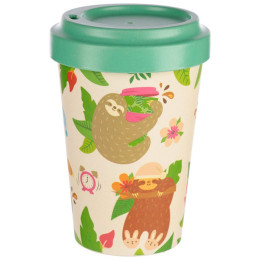 Κούπα - Ποτήρι - Bamboo Cup - Just Hanging Around Sloth 400ml BAMB35