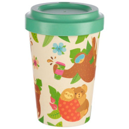 Κούπα - Ποτήρι - Bamboo Cup - Just Hanging Around Sloth 400ml BAMB35