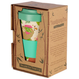 Κούπα - Ποτήρι - Bamboo Cup - Just Hanging Around Sloth 400ml BAMB35