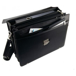 Τσάντα Monolith Triple Compartment Brief Case (Χαρτοφύλακας) Μαύρη 2334