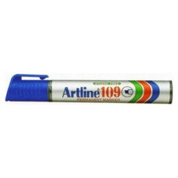 Ανεξίτηλος Μαρκαδόρος Artline 109 - Μπλε