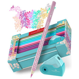 Ξυλομπογιές Faber Castell Sparkle σε Μεταλλική Θήκη 20τμχ (201641)