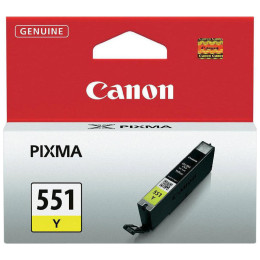 Μελάνι Inkjet Canon cli-551y Yellow (6511B001)
