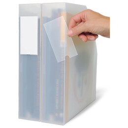 Αυτοκόλλητες Θήκες Ετικετών 18τμχ 30x75mm BND-46679