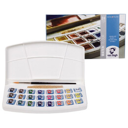 Χρώματα Ακουαρέλας Talens V Gogh WTC Pan HP8624 24τμχ