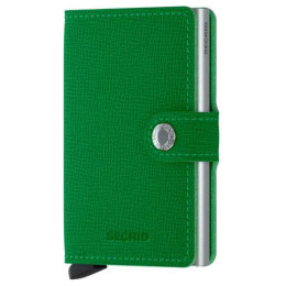Miniwallet Secrid - Crisple Light Green Πορτοφόλι Secrid