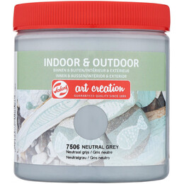 Χρώμα Indoor & Outdoor Art Creation Royal Talens 250ml Neutral Grey 7506