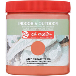 Χρώμα Indoor & Outdoor Art Creation Royal Talens 250ml Terracotta Red 4027